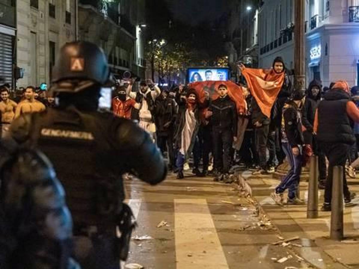 Máxima tensión en París: así se preparan para una ‘guerra civil’ y un ‘campo de batalla’ por las semifinales Francia - Marruecos