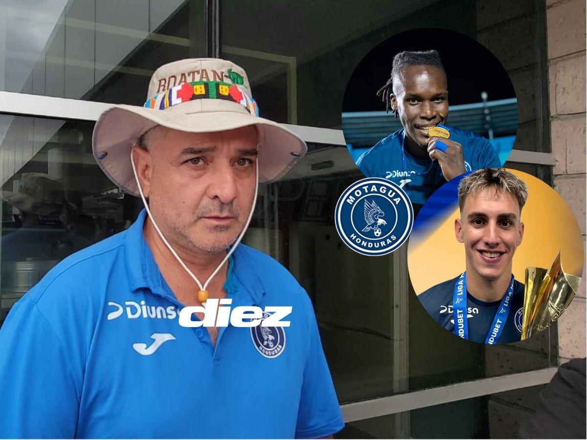 Diego Vázquez se roba el show con curioso atuendo, habla de fichajes y la salida de Auzmendi, ¿se va Rubilio de Motagua?