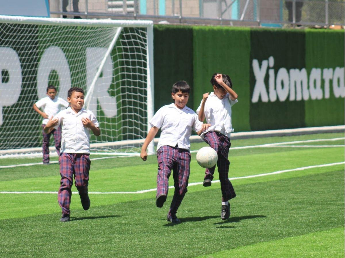 ¡Espectacular! Condepor entrega moderno complejo deportivo en la colonia San José de la Vega, Tegucigalpa