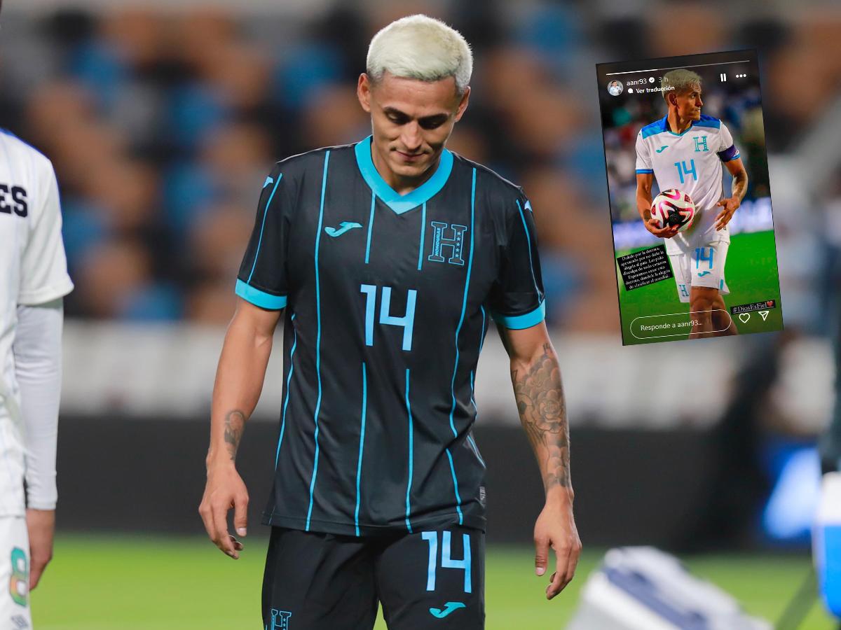 ¡Sentido mensaje! Andy Najar pide disculpas a la afición hondureña tras quedar fuera de Copa América