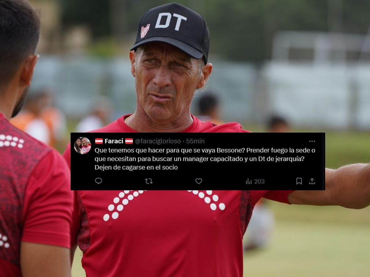 Señalan al presunto culpable de la salida de Troglio y la afición de Instituto sale en defensa del extécnico de Olimpia