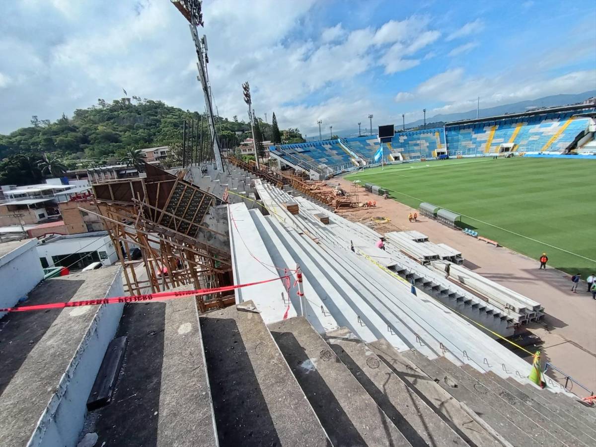 Especialista europeo realizó supervisión para la instalación de butacas en el estadio Nacional Chelato Uclés