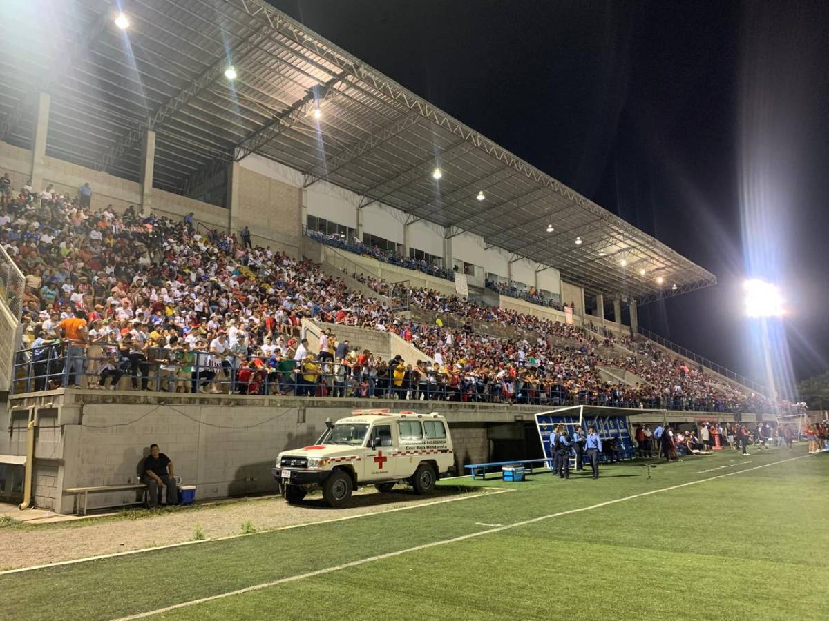 FOTOS: ¡Taquillón! Olimpia le llenó el estadio a Lobos UPNFM: la tremenda hinchada que se apoderó de Choluteca