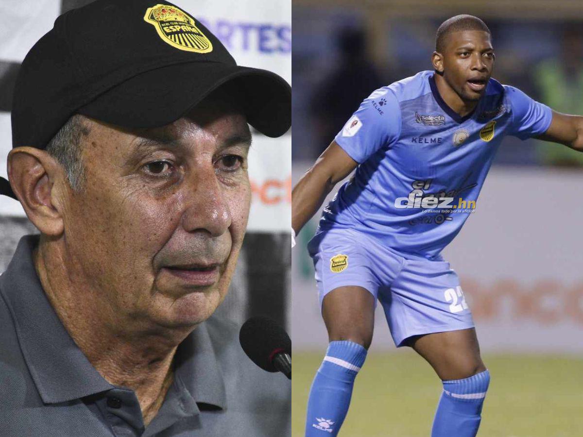 Miguel Falero defiende a “Buba” López y revela lo que le faltó ante Olimpia: “Real España juega como equipo grande”