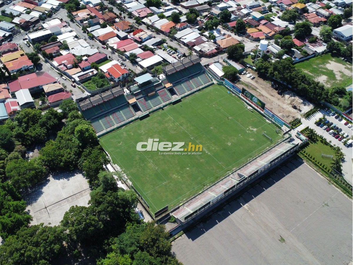 ¡Quedará como alfombra! El Estadio Yankel Rosenthal presenta avances significativos en el cambio de su engramillado