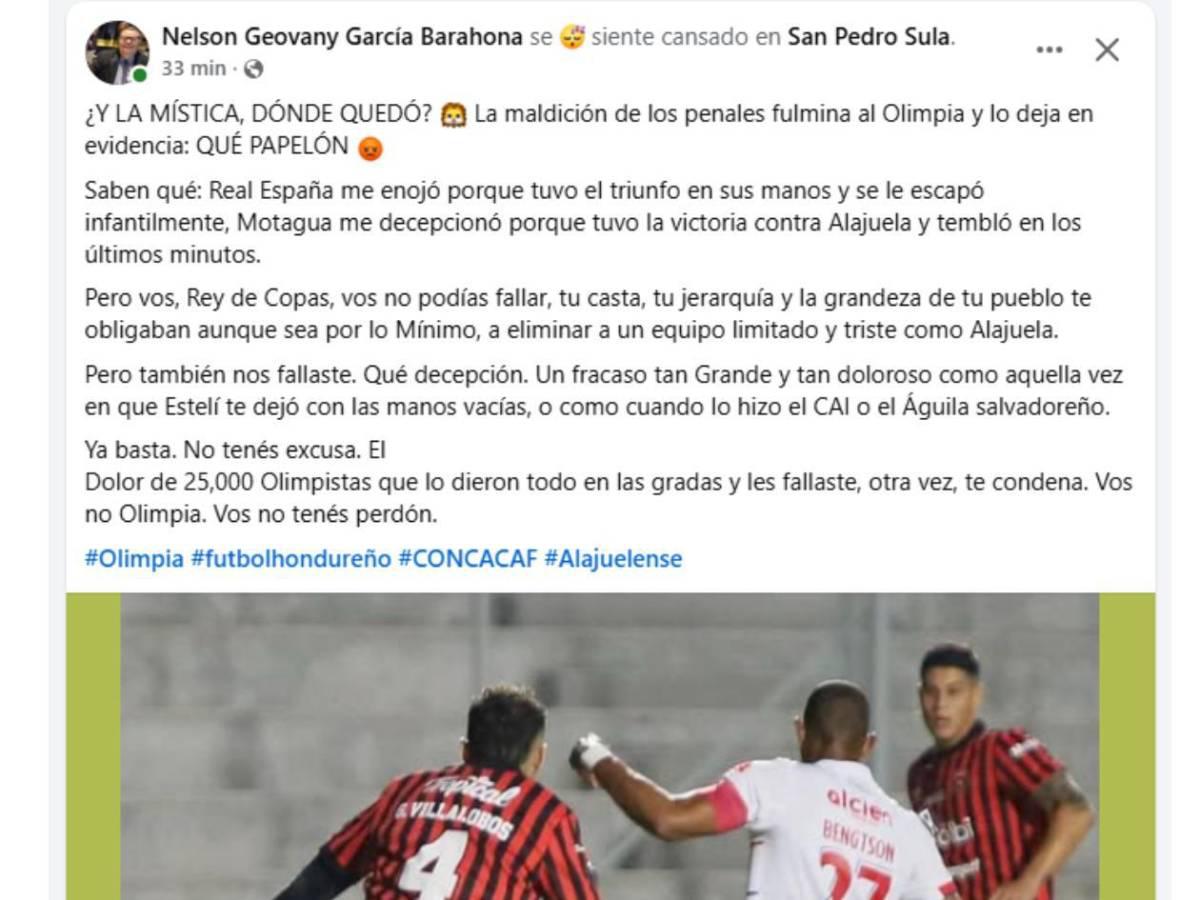 Gatito llorón, Dieron pena: así reaccionó la prensa tras la eliminación de Olimpia; Alajuelense se burla del Albo