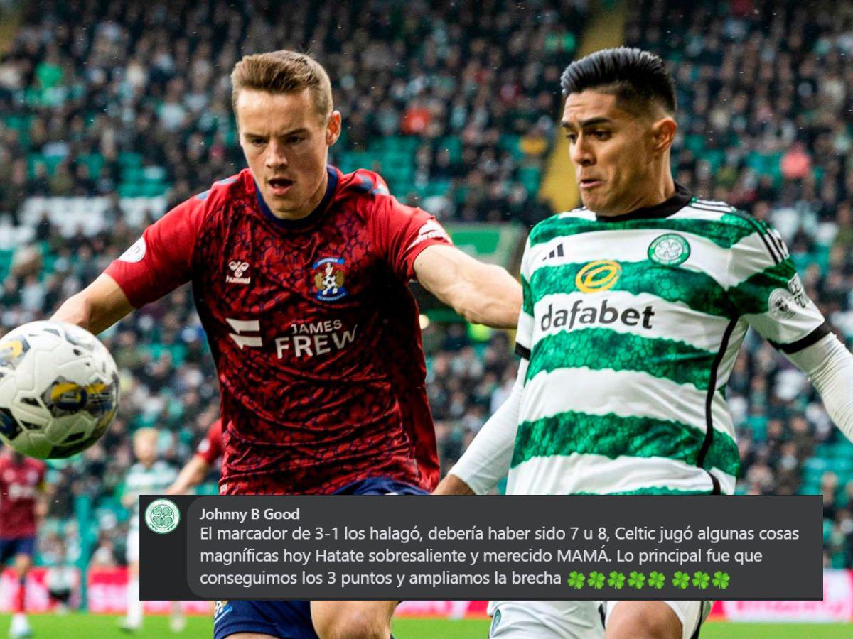 “Palma, nuestra próxima estrella”, “Celtic tiene un chico de oro”: Aficionados del gigante escocés se rinden al catracho