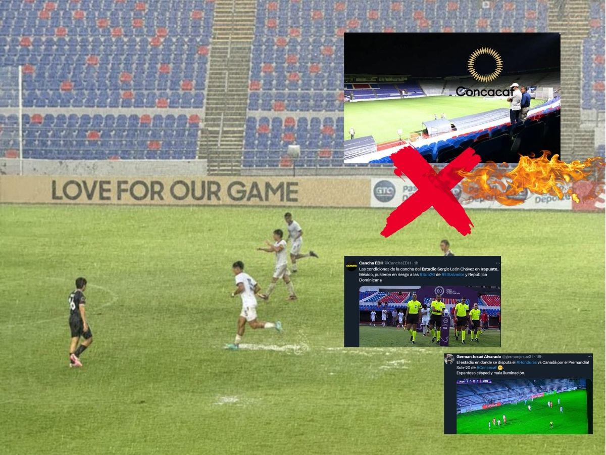 “Es un potrero”: Prensa centroamericana arremete con todo contra el estadio de Irapuato en el Premundial Sub-20