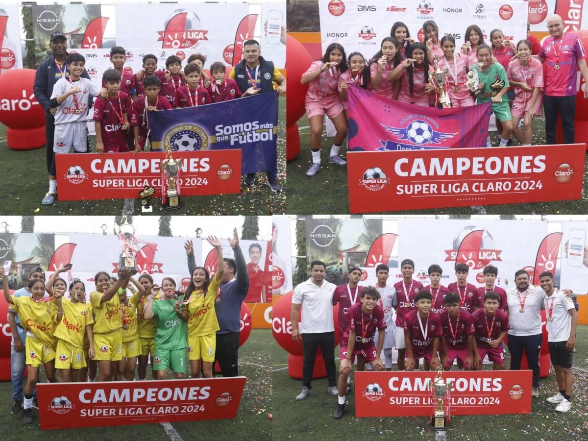 San Pedro Sula ya conoce a sus campeones de la Super Liga Claro.