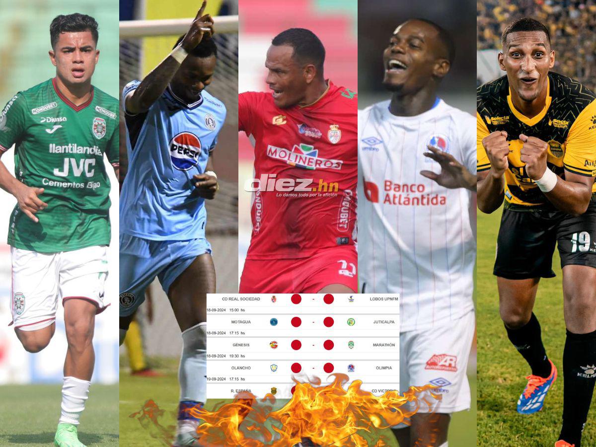 ¡Liga Nacional a mitad de semana! Fechas y horarios confirmados de la jornada 8 del torneo Apertura 2024