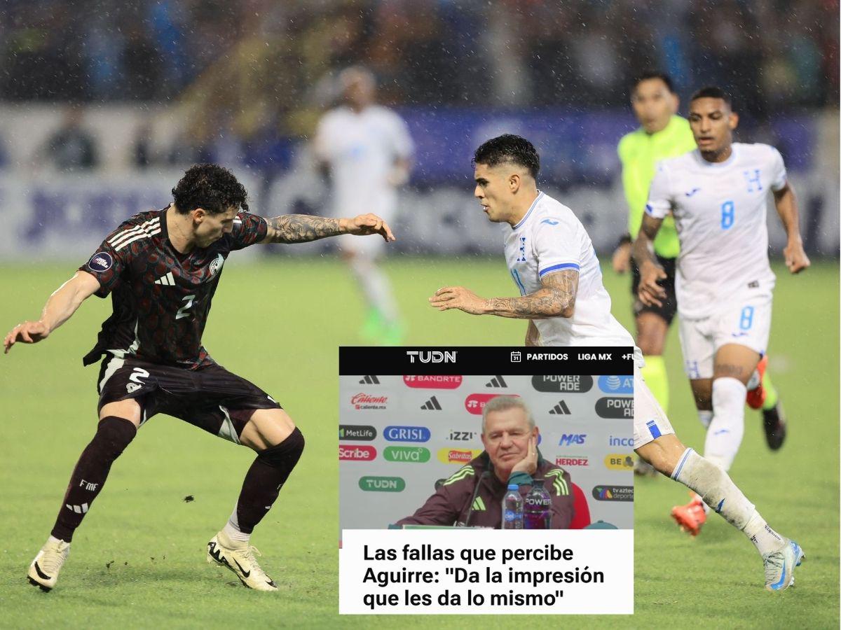 Faitelson pide castigo para Aguirre por gestos obscenos y prensa de México mete miedo a Honduras: “Será un infierno”