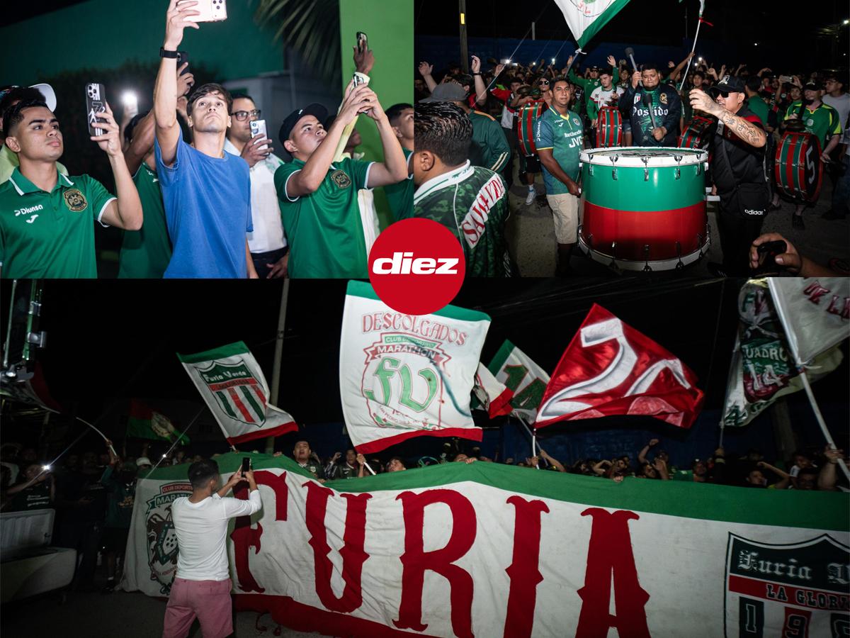 Banderazo del Marathón antes de la final contra Olimpia: La cara de Lavallén, la alegría del Chelito y lo que hacía Messiniti