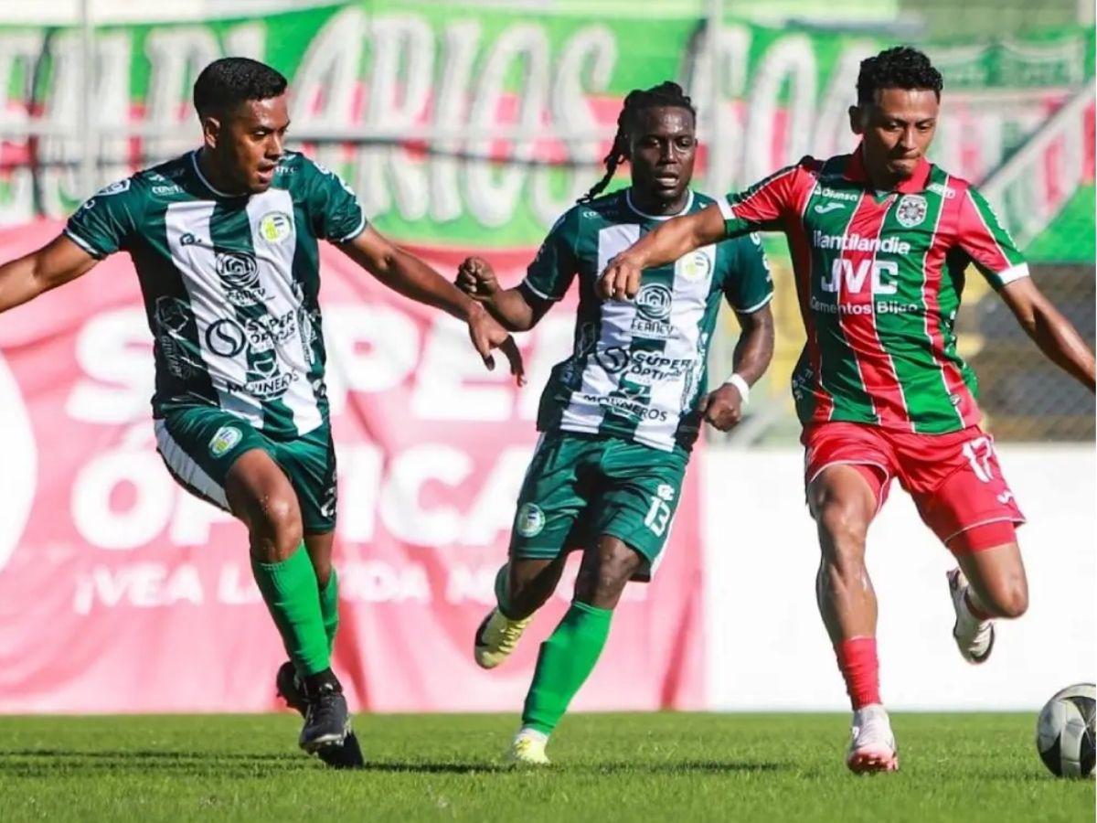 Juticalpa vs Marathón EN VIVO: Canecheros y Verdolagas están empatando sin goles en el Estadio Rubén Guifarro