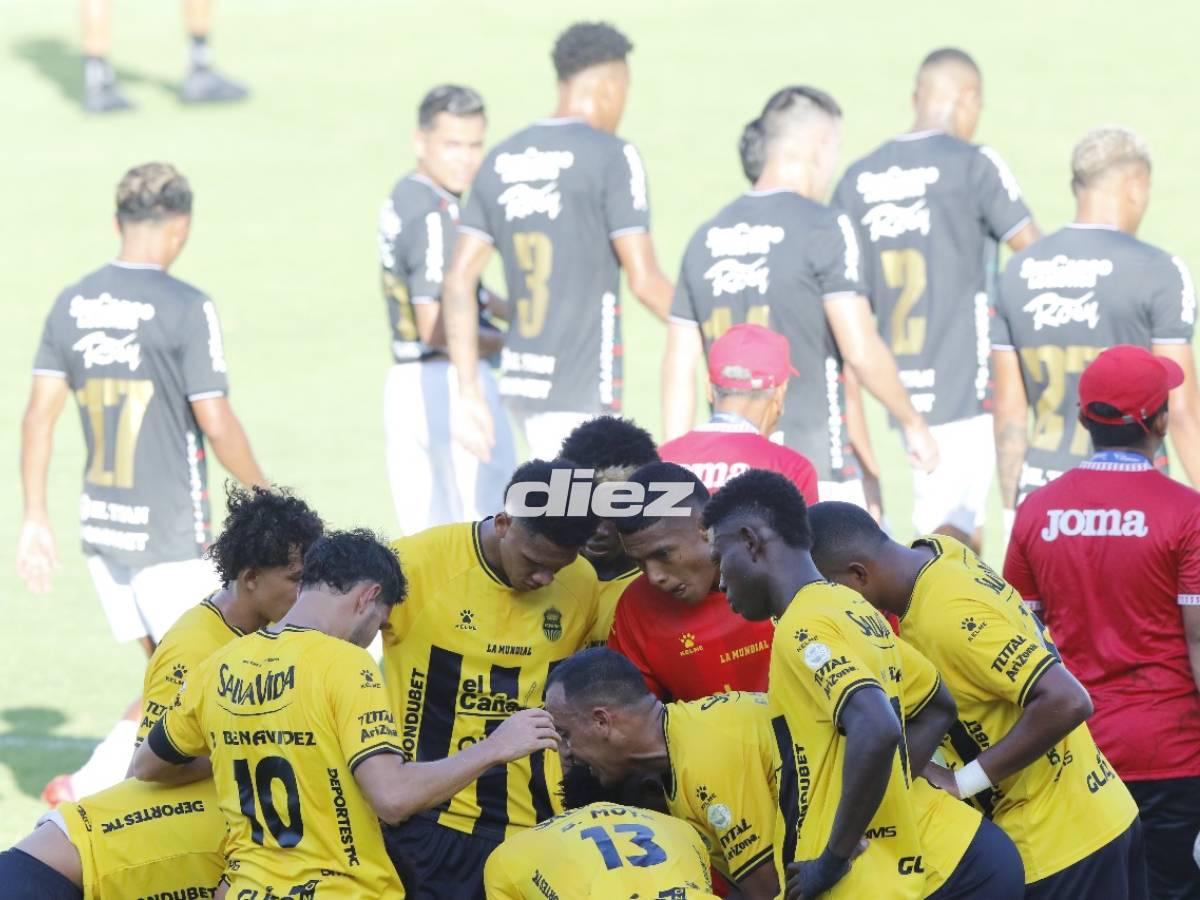 El horror arbitral, bronca de Lavallén y la celebración de Real España tras vencer a Marathón; ¿por qué no jugó Dixon Ramírez?