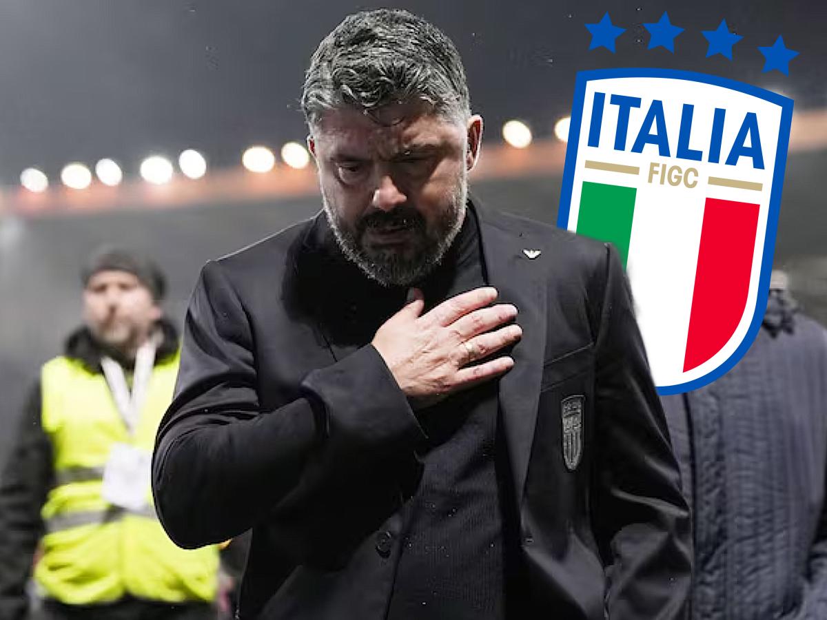 OFICIAL: barrida en Italia tras quedar fuera del Mundial por tercera vez consecutiva y Gattuso pendiente de su futuro