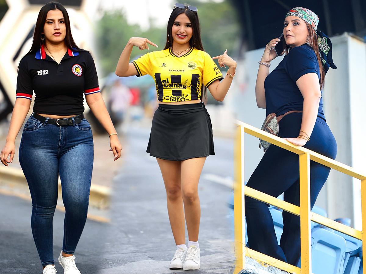 El clásico más lindo de Honduras: las bellas chicas que se engalanaron el Real España-Olimpia ¿Quién es la modelo?