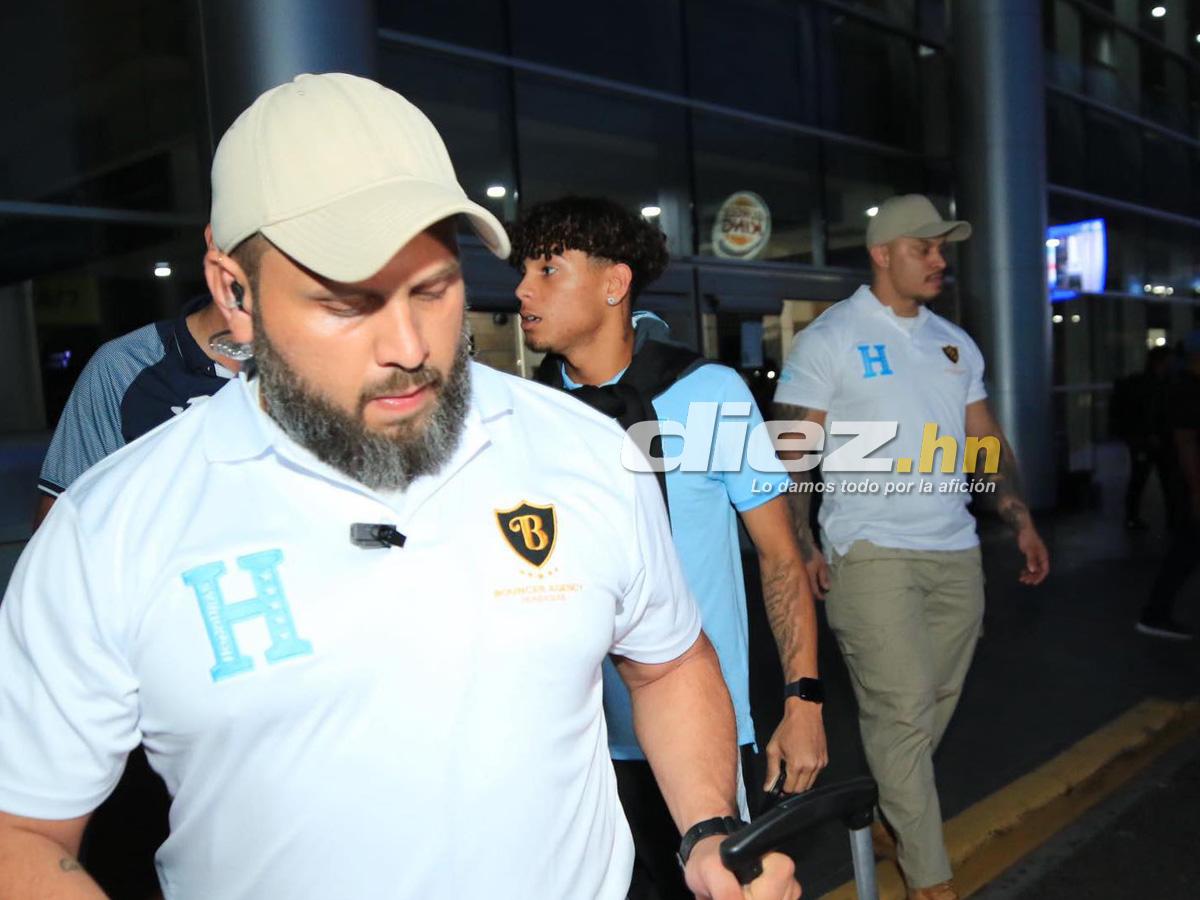 La H llega blindada: Selección de Honduras aterriza en Tegucigalpa con la mirada puesta en Granada por la Nations League