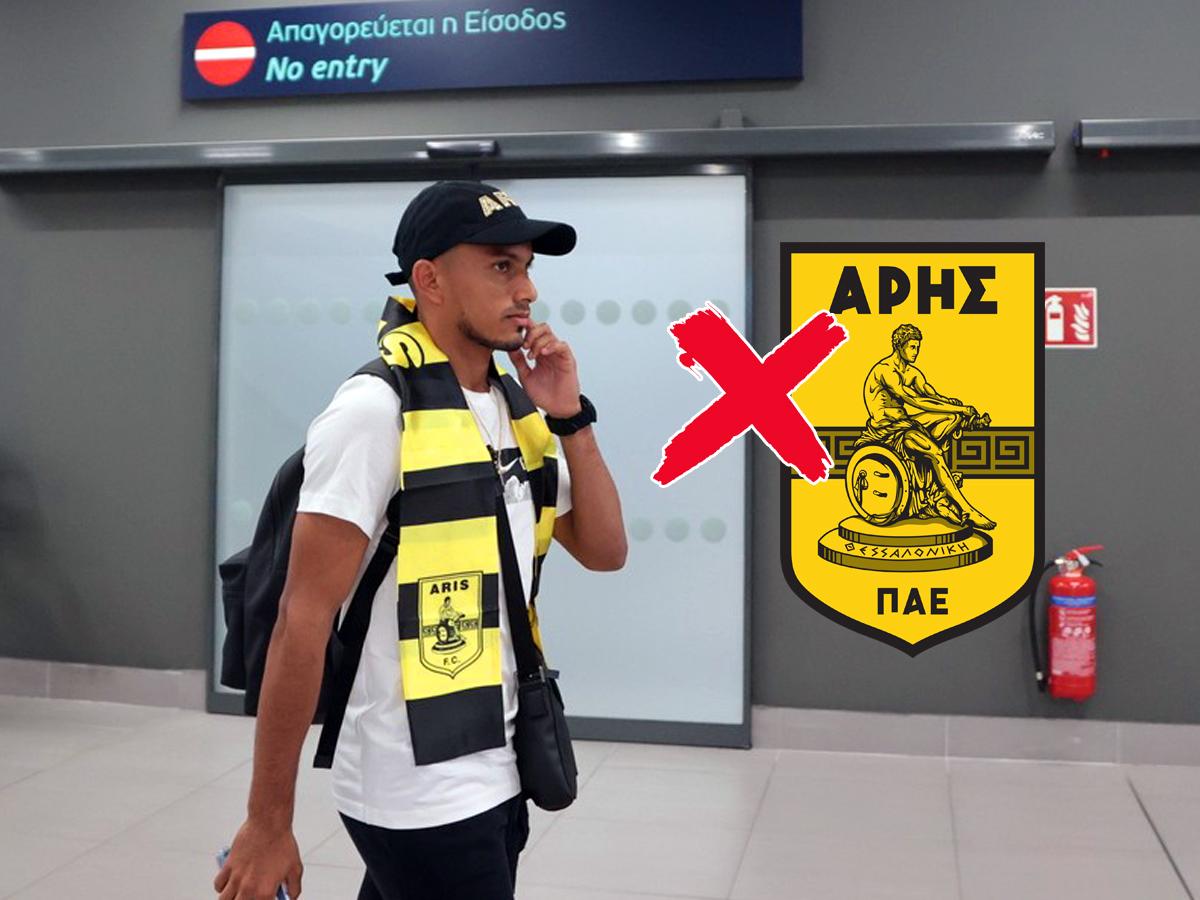 El Aris FC de Grecia confirma la salida del volante hondureño Edwin Rodríguez y le desea “mucho éxito”