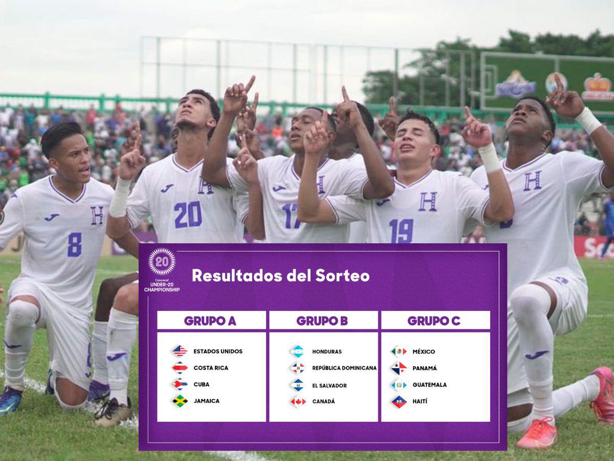 Honduras jugará contra República Dominicana, El Salvador y Canadá.