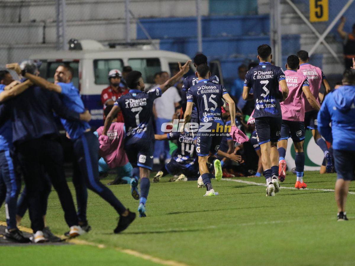 El festejo de Edwin Rodríguez a lo Messi, bellas hinchas de Olimpia cautivaron y euforia de Diego Vázquez en remontada