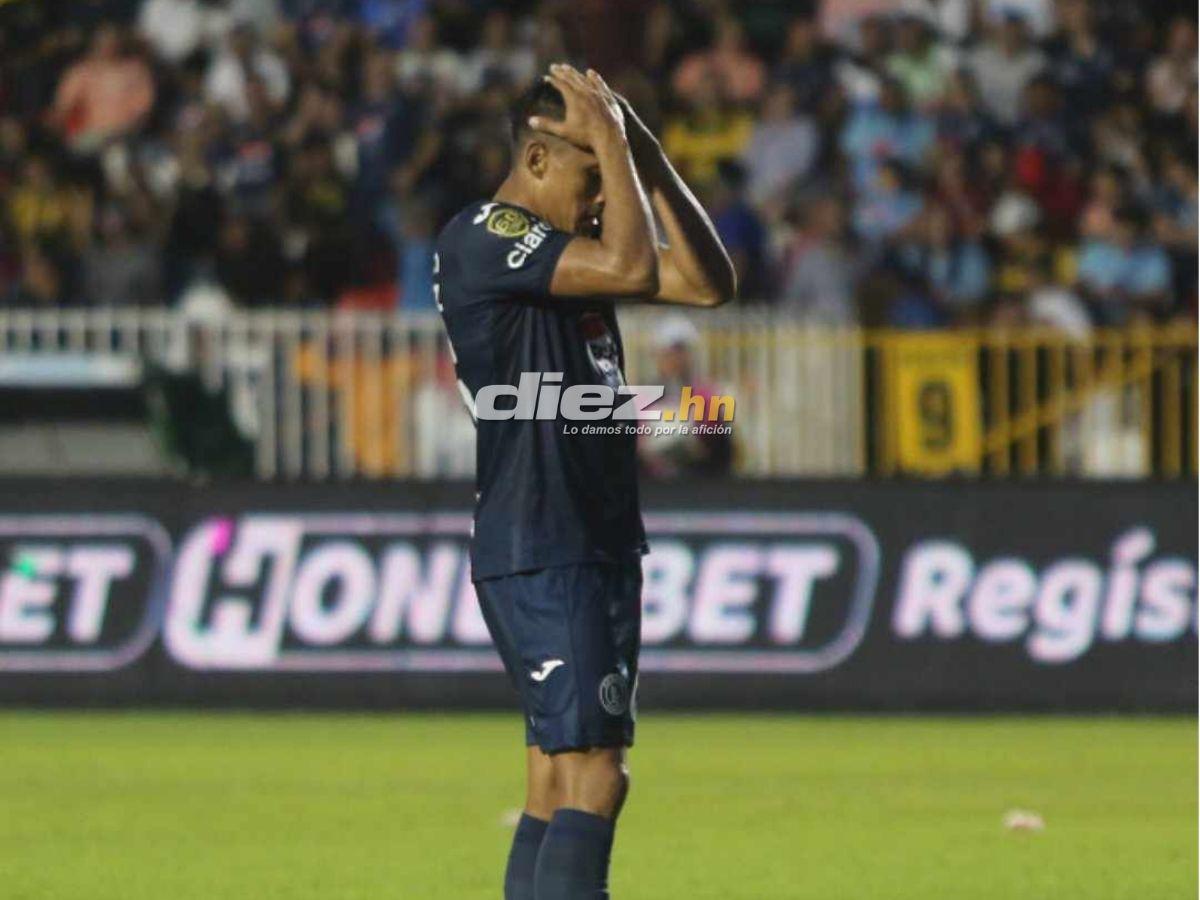 Real España bailó al Motagua: los rostros de tristeza y bronca en el “Ciclón Azul” tras el humillante 0-4 en el Nacional
