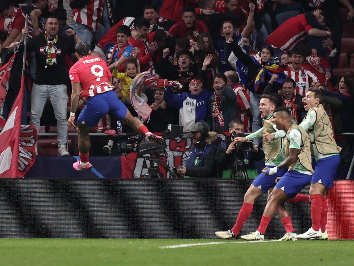 No se vio en TV: A Savic le tocaron la parte íntima, el show de Oblak y la euforia del Atlético de Madrid ante Inter de Milán