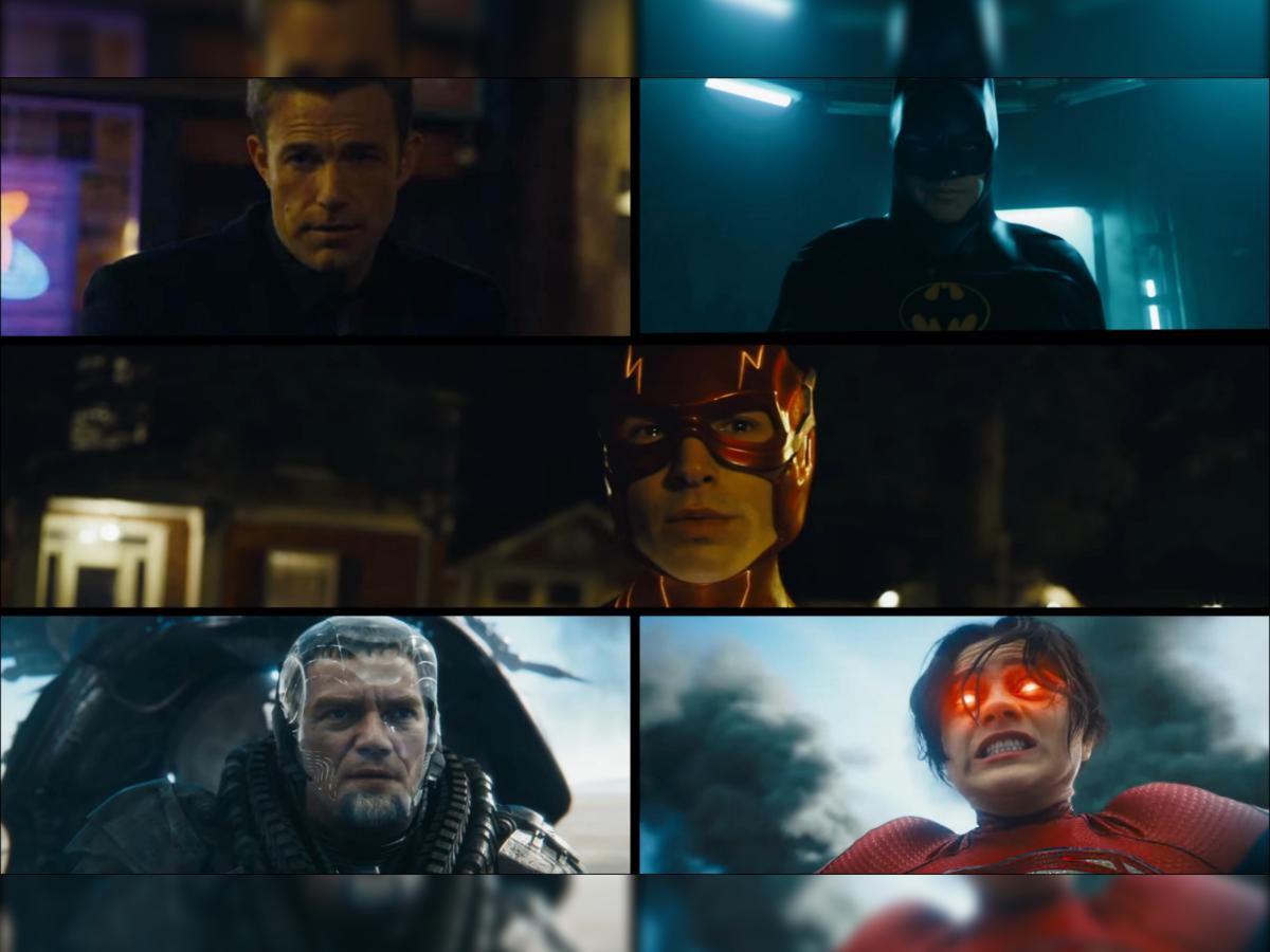 Flash: el tráiler muestra a dos Ezra Miller y el regreso de Ben Affleck y Michael Keaton como Batman