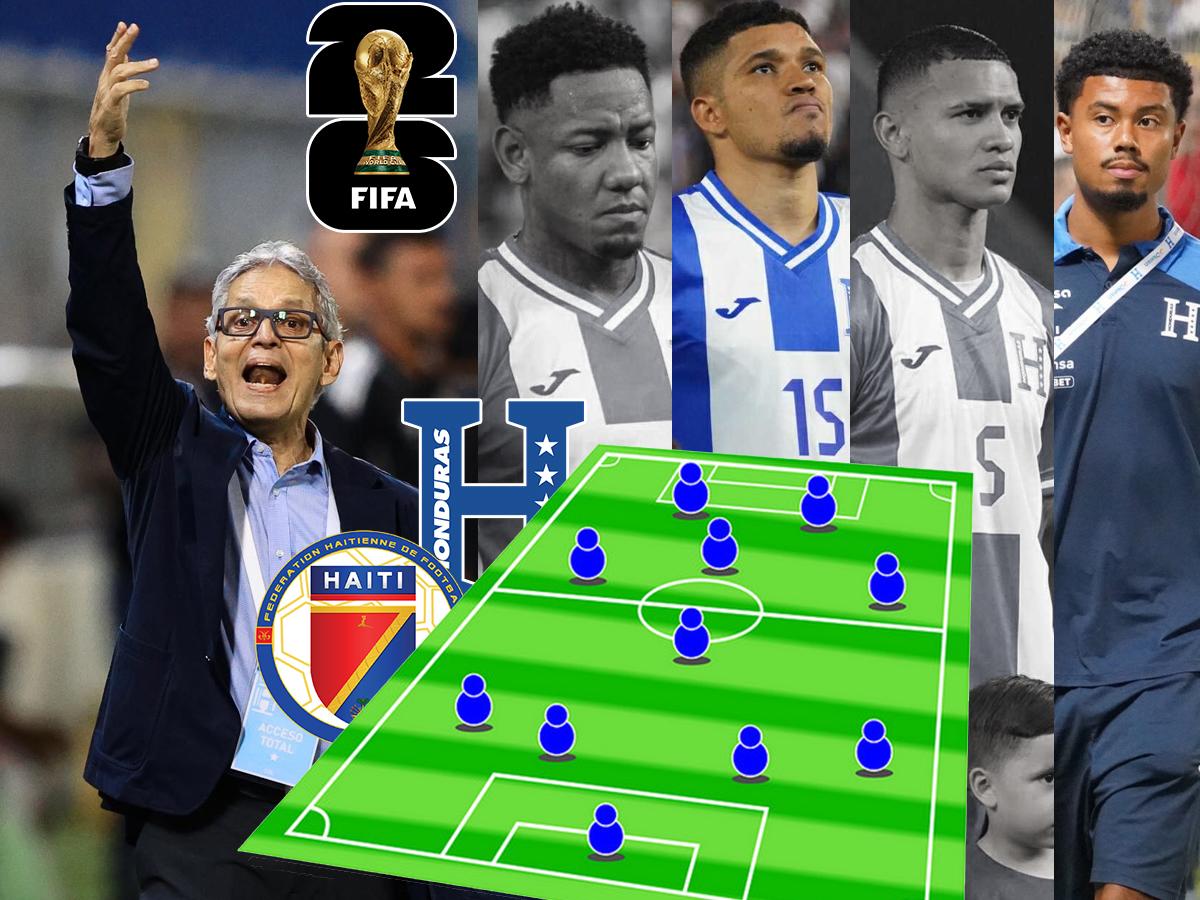 ¡Con dos cambios inesperados! Reinaldo Rueda y la alineación que mandará con Honduras ante Haití por Eliminatorias
