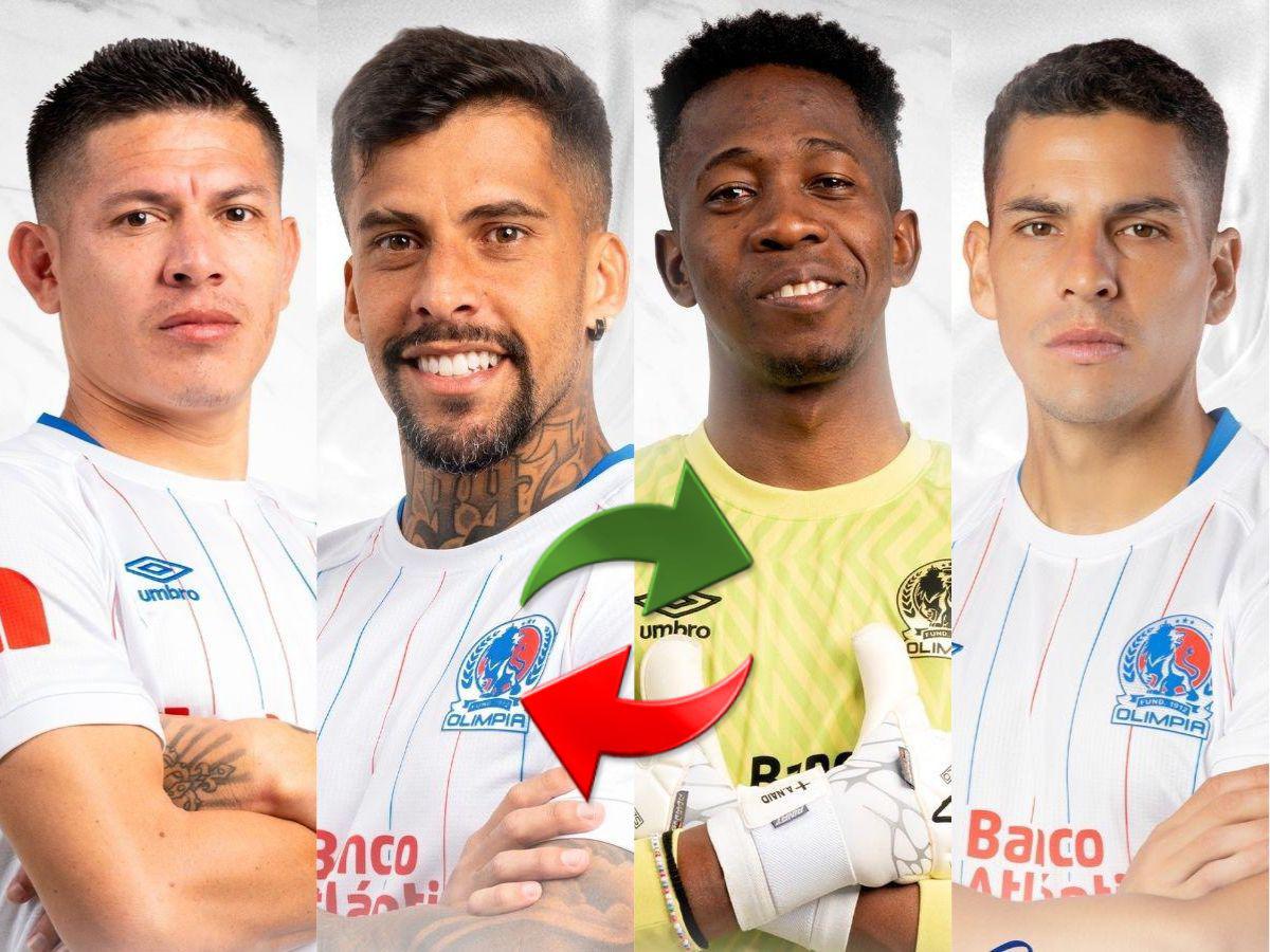 ¡Olimpia hizo barrida! Las bajas confirmadas del campeón de Honduras para el Apertura y Copa Centroamericana