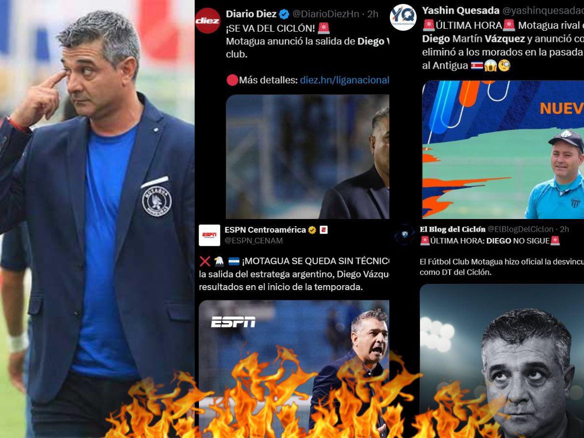 Es sorpresa, El DT que eliminó al Olimpia: Prensa reacciona a la destitución de Diego Vázquez y la llegada de Javier López