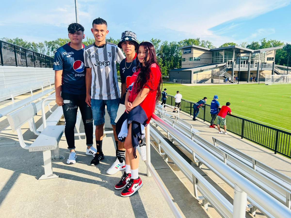 La familia que viajó desde el Sur de Carolina para ver a Motagua: el ambiente que se vivió antes del partido contra Municipal