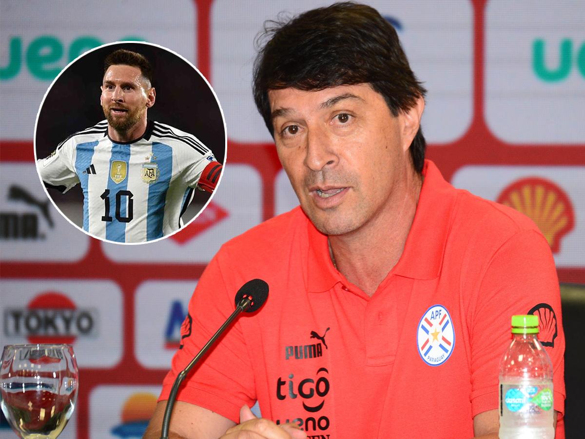 ¡Nuevo DT de Paraguay brinda convocatoria y confiesa algo sobre la marca personal a Leo Messi en juego ante Argentina!
