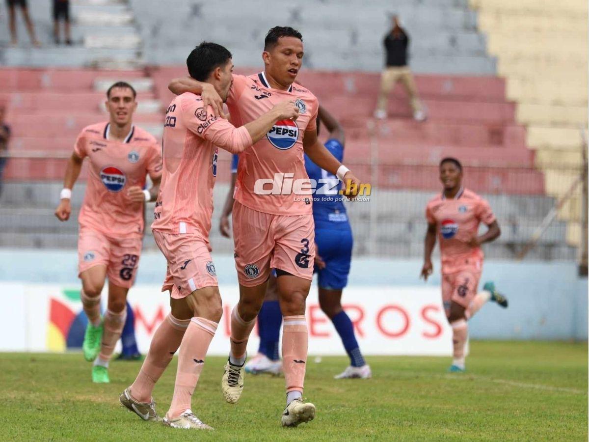 No se vio en TV: Motagua estrenó piel, barra del ciclón desató infierno azul, bronca del Victoria y el gesto Serrano