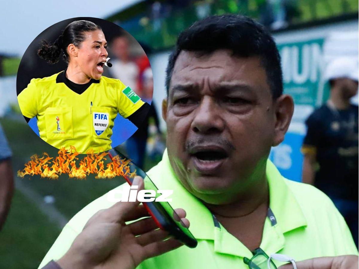 Samuel García arremete con todo contra Melissa Pastrana tras el polémico Olancho-Marathón: “arbitraje mediocre”