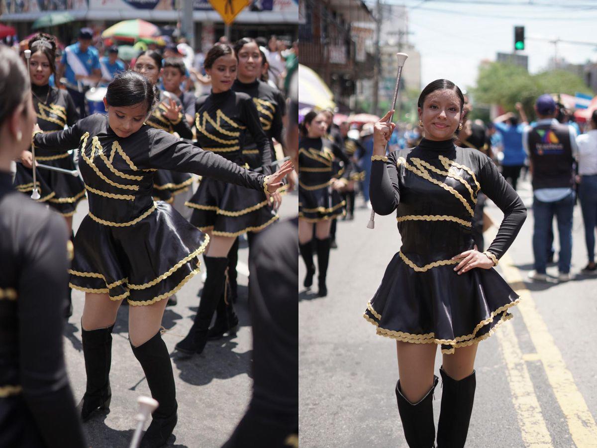 ¡Qué guapas! Las palillonas que enamoraron en los desfiles del Día de la Independencia en Honduras