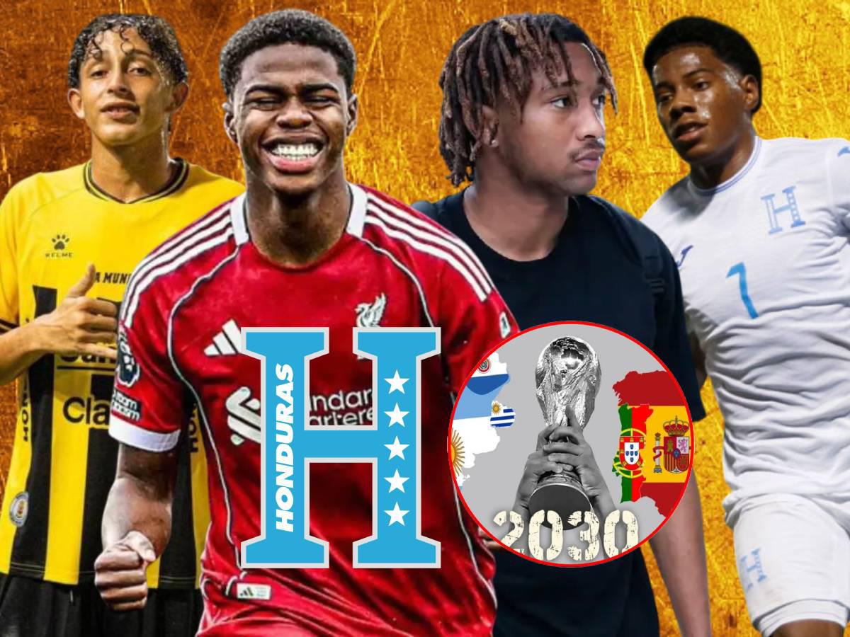 Los nuevos rostros jóvenes que Honduras puede probar rumbo al Mundial 2030; ¿Convencerán a Keyrol Figueroa?