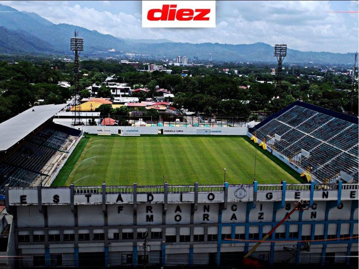 ¿Cuáles son las obras que le faltan a los estadios Nacional Chelato Uclés y Francisco Morazán?