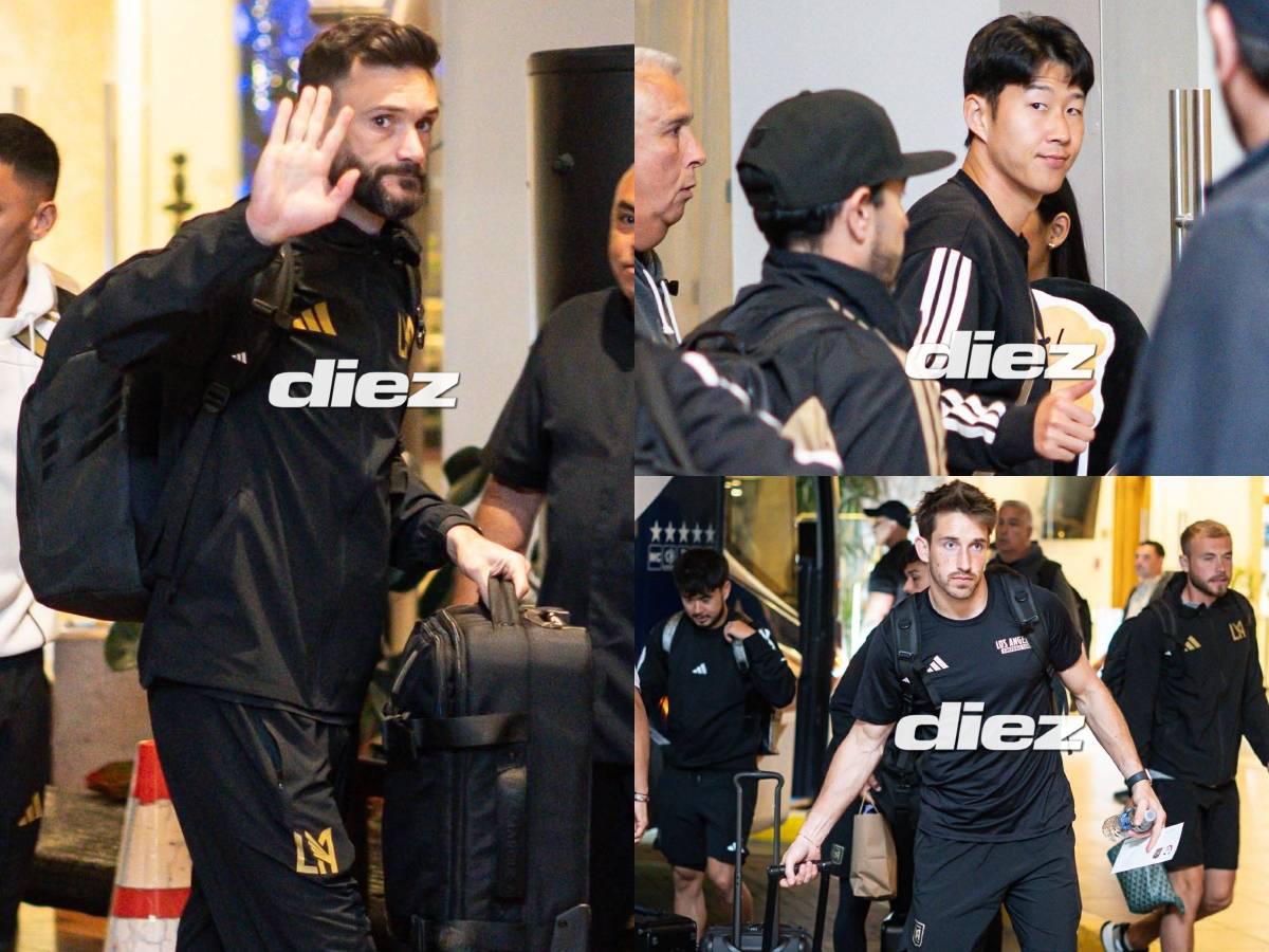 LAFC aterriza en San Pedro Sula con todas sus grandes figuras para jugar ante Real España en la Concacaf Champions Cup