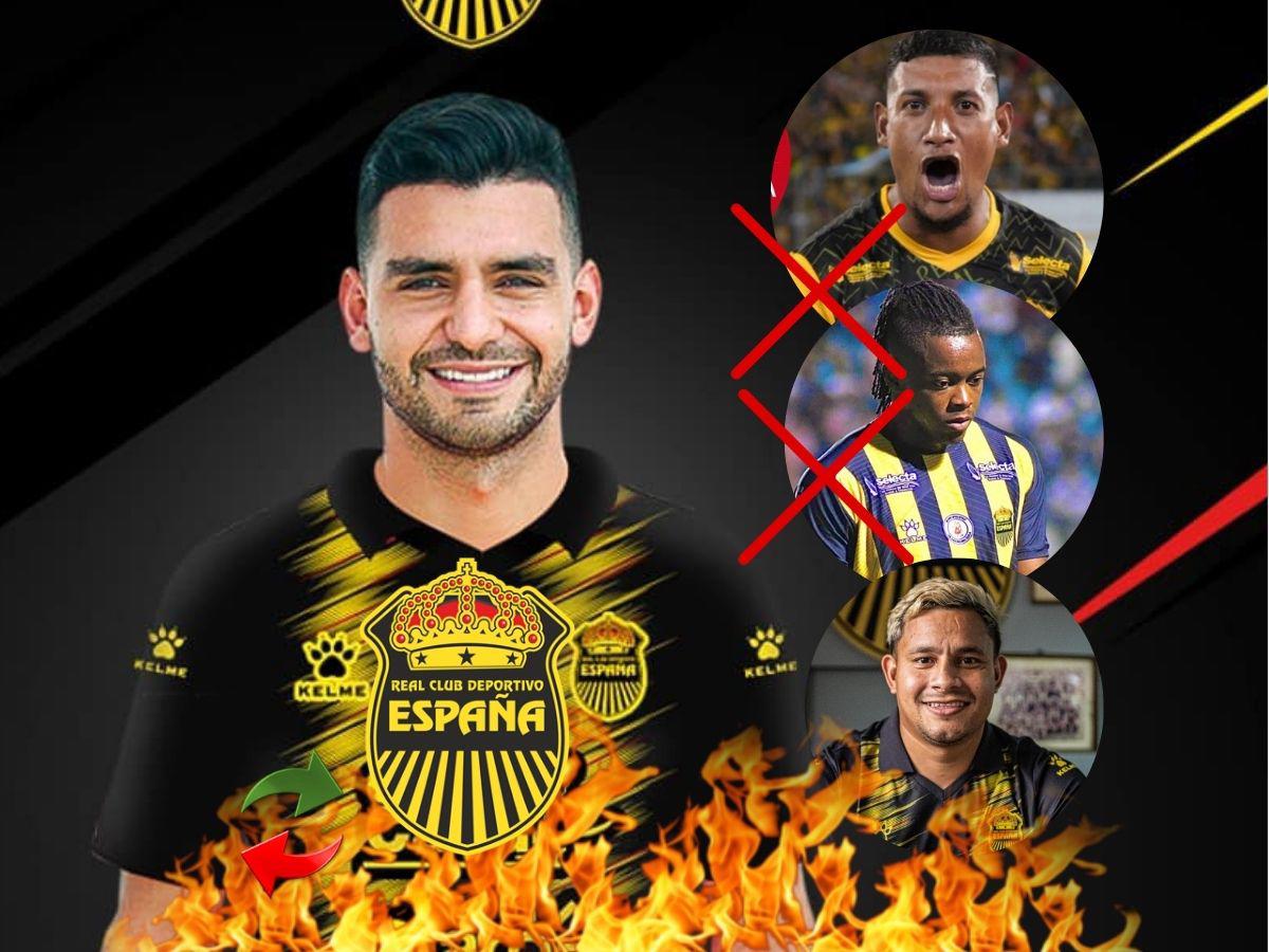 Real España hizo barrida y confirmó dos refuerzos: altas, bajas y renovaciones de “La Máquina” para el Clausura 2025