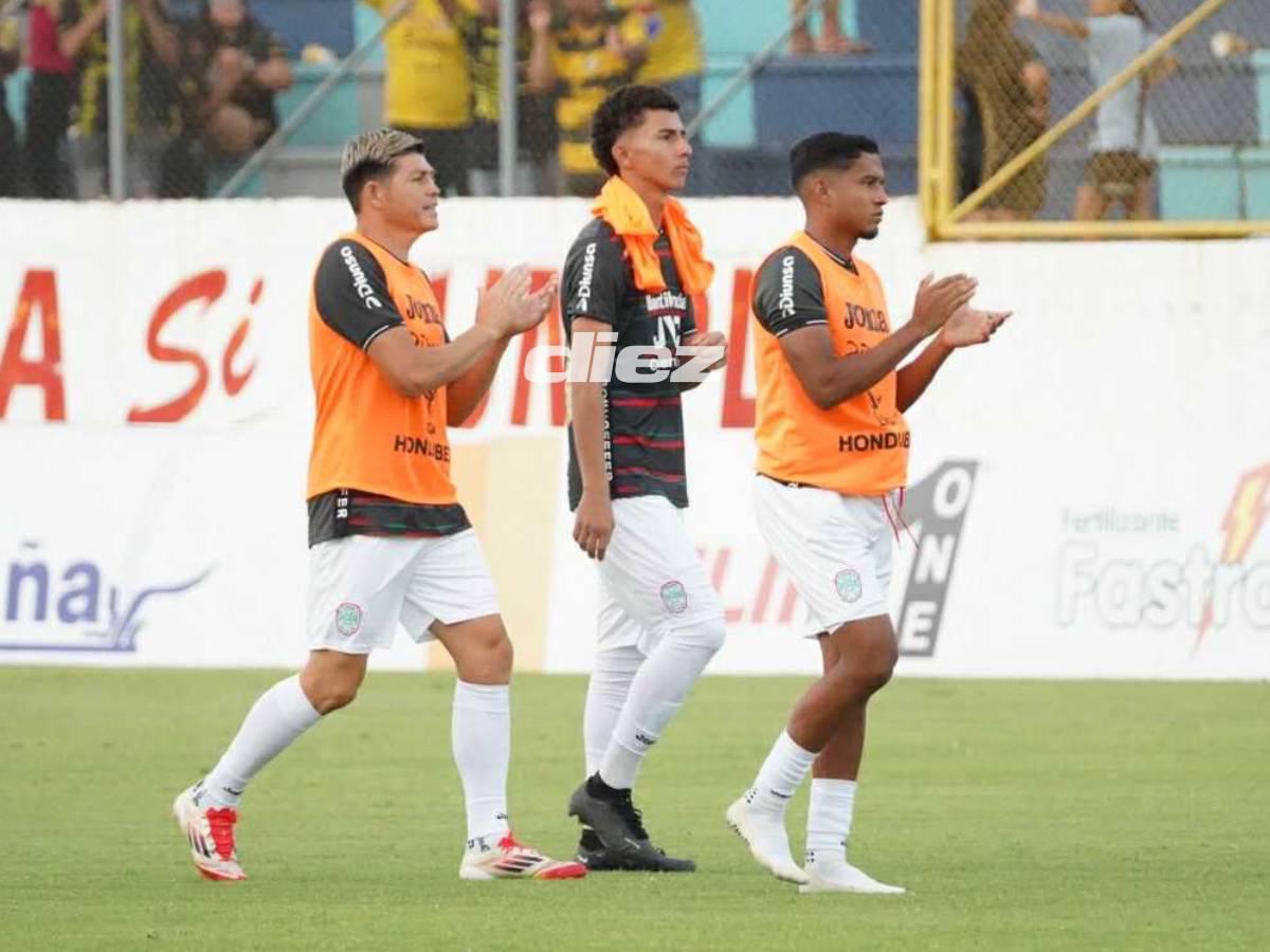El horror arbitral, bronca de Lavallén y la celebración de Real España tras vencer a Marathón; ¿por qué no jugó Dixon Ramírez?