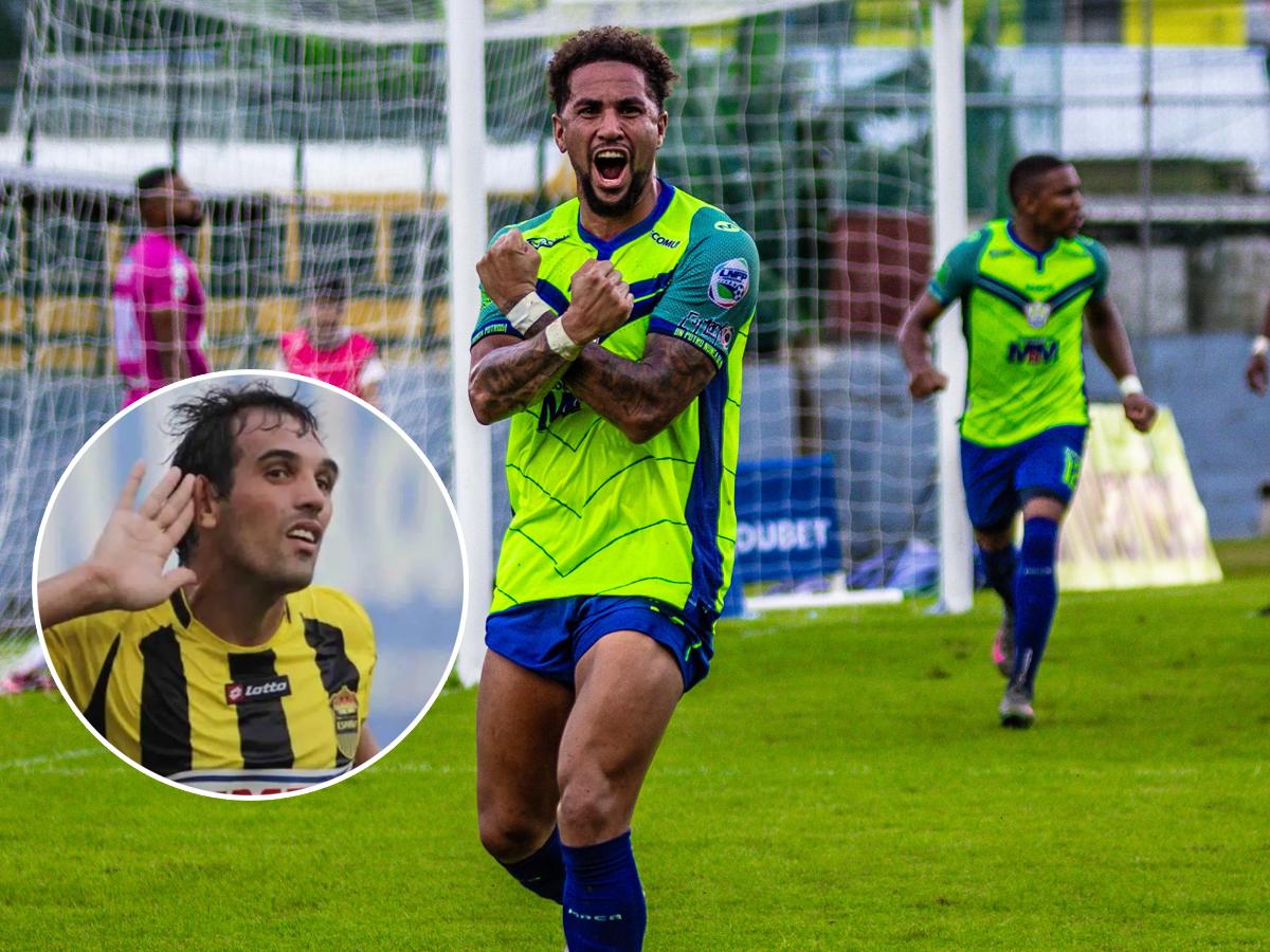 Rodrigo de Olivera y un gol histórico suyo en Liga Nacional de Honduras: el récord que rompió el uruguayo