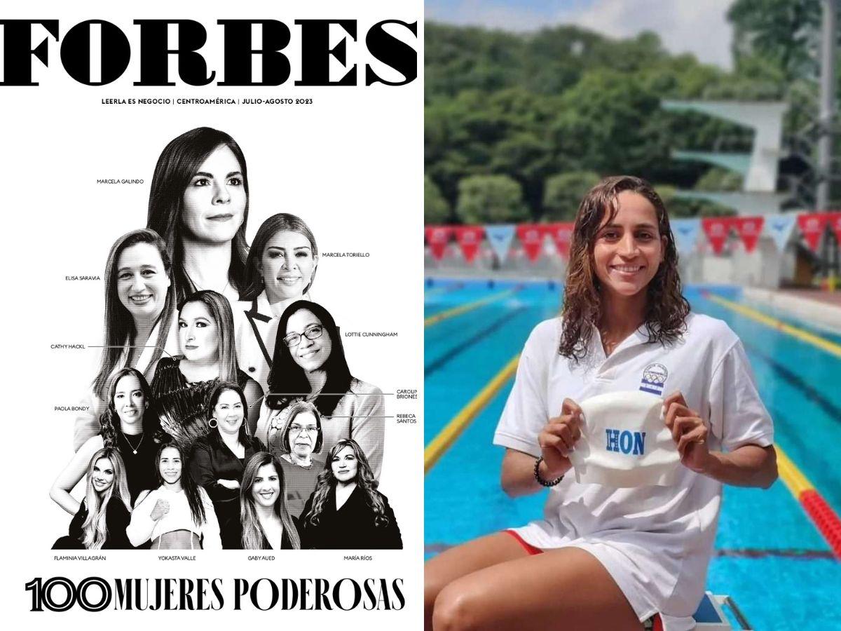 Julimar Ávila, la nadadora olímpica hondureña que aparece en la revista Forbes dentro de las 100 mujeres poderosas de Centroamérica 2023