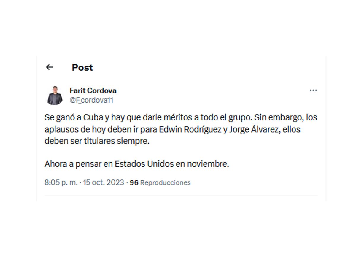 Los periodistas y su opinión sobre el gane de Honduras: “Nos benefició el calendario”, “Ahora se viene lo bonito” y “No emocionarse demasiado”