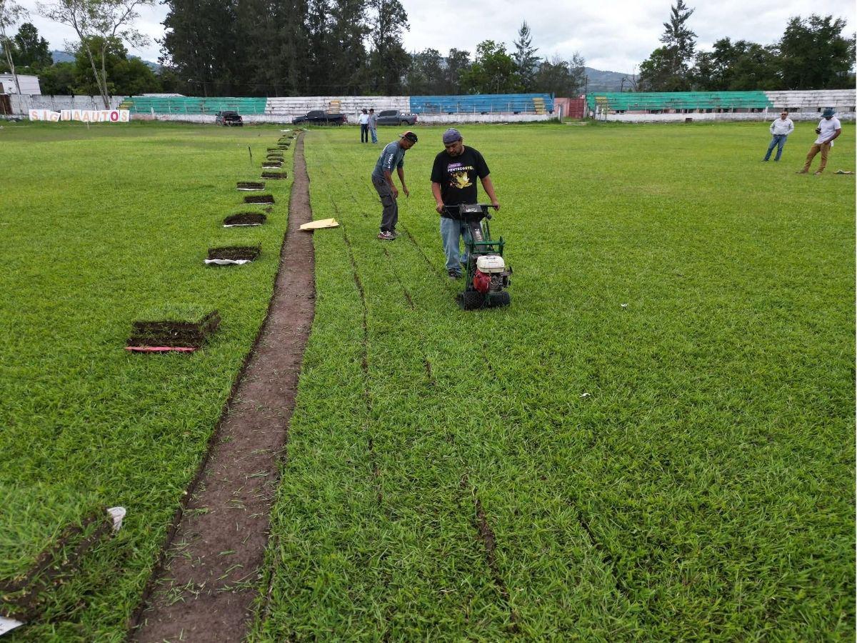 El Estadio Roberto Martínez, casa del Independiente de Siguatepeque, cierra puertas para comenzar la remodelación