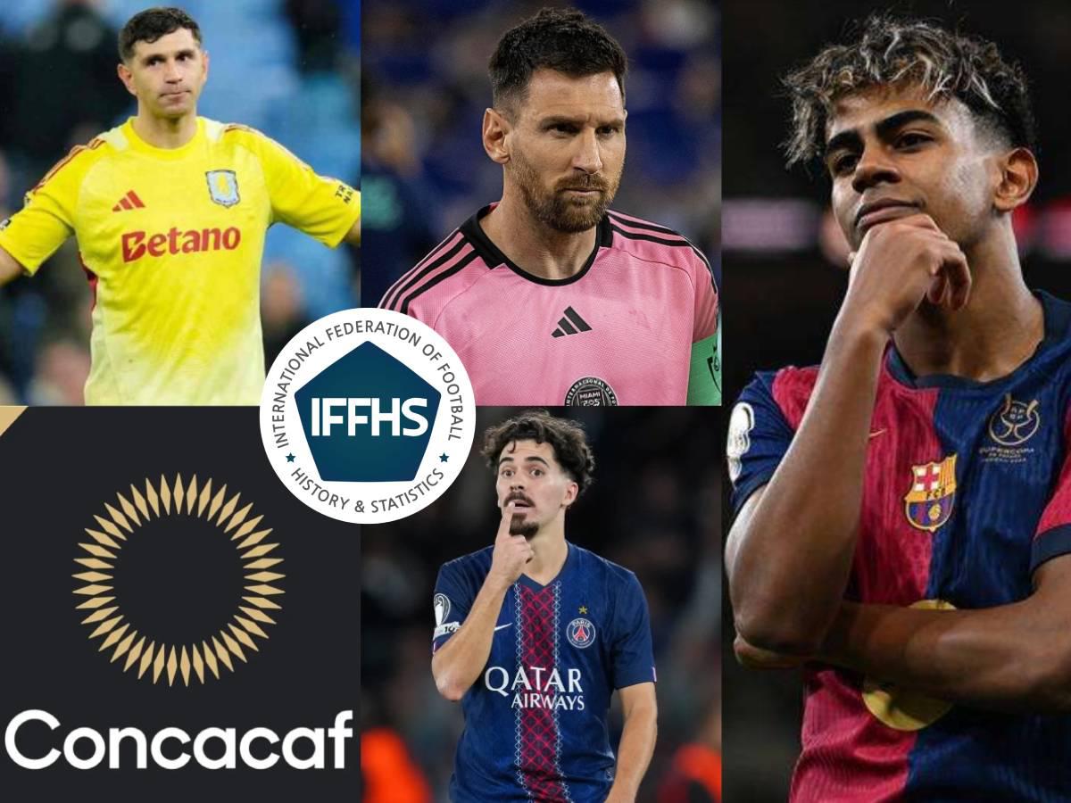 Lamine Yamal supera a Dembélé y Messi: inesperado ganador del premio y Concacaf sorprende en el ranking de la IFFHS