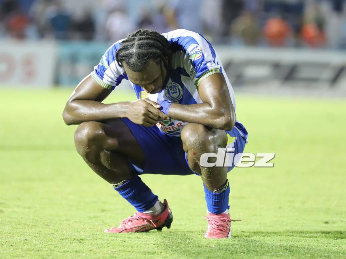 Entre lágrimas y tristeza: estas son las duras imágenes que dejó el adiós de Victoria de la Liga Nacional de Honduras