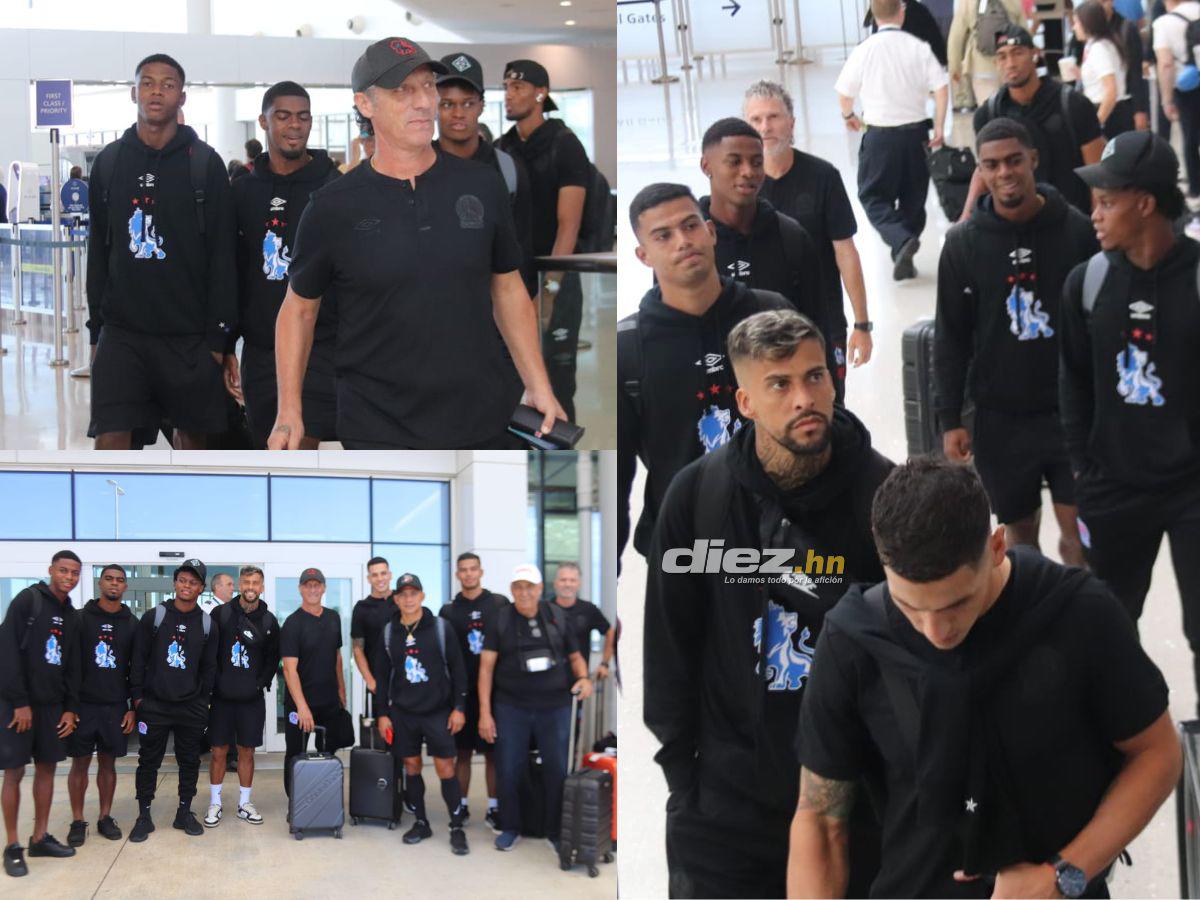 ¡Aterrizó Olimpia! El equipo de Troglio se instaló en New Orleans para el amistoso ante Olancho; fecha y horario