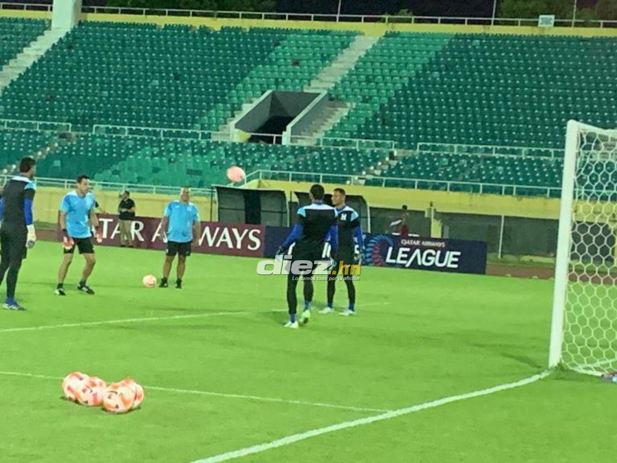 La sorpresa que se llevó Honduras en el reconocimiento de cancha del Estadio Félix Sánchez y lo que hizo Reinaldo Rueda