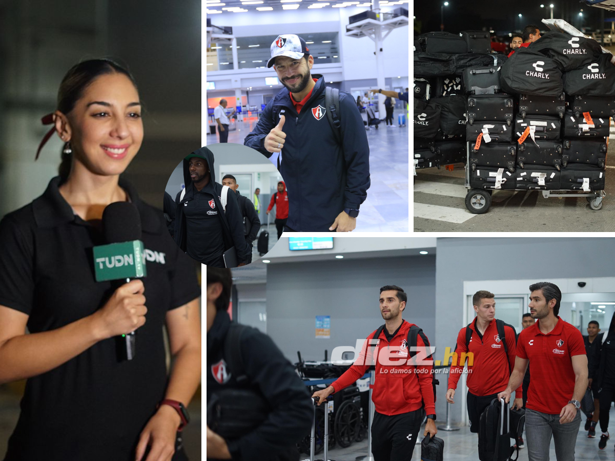 Atlas viene armado hasta los dientes, delegación de 50 y un sinfín de maletas, ¿quién es la linda periodista que encabeza?