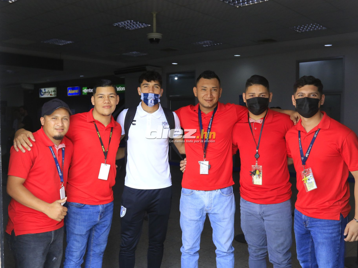 ¡Con todas sus estrellas! Furor de hondureños en llegada del Pachuca, misterioso seguidor de Motagua y el mexicano de 8 millones de euros